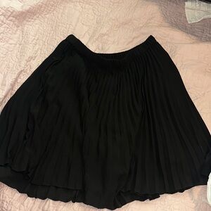 Banana Republic Black Bubble Mini Skirt